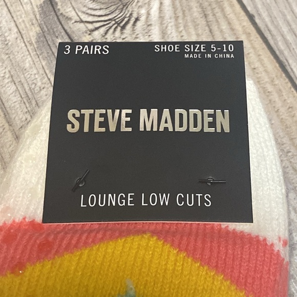 NWT Steve Madden Lounge Low Cut Sock Set - Picture 3 of 5